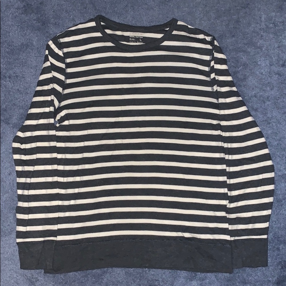 Striped J Crew Sweater